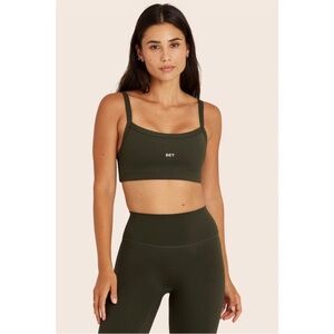 Women's Olive Green Sports Bra